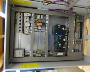 Control cabinet BD 103 straw feeding